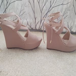 Kayleen platform wedges